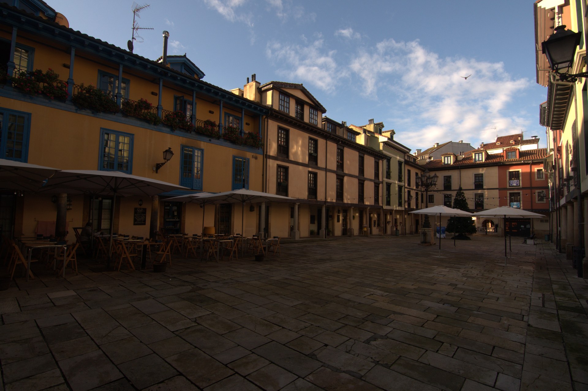 Fotografía histórica Plaza del Fontán Oviedo